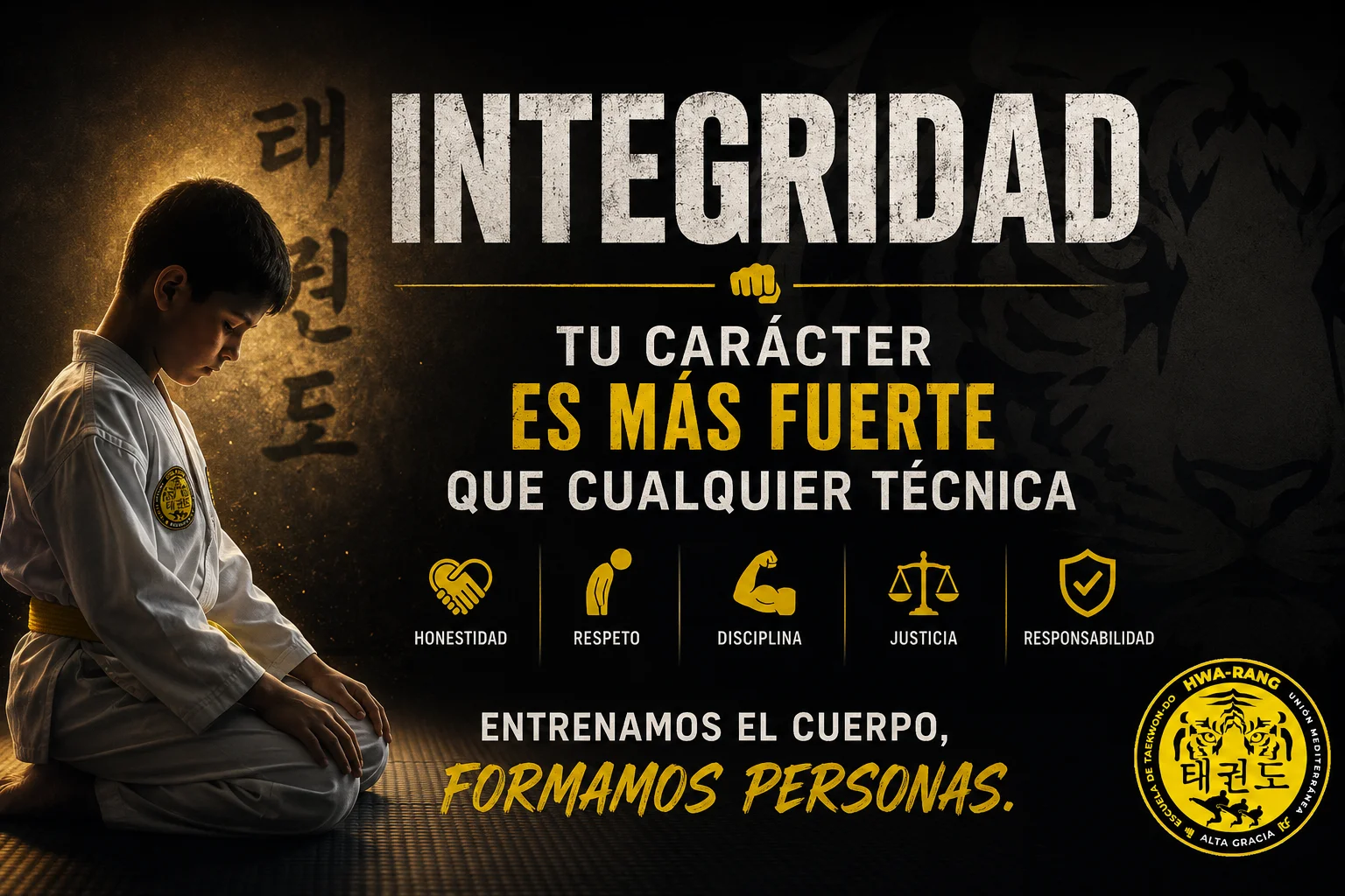 Integridad en Taekwon-Do: el valor que define al verdadero practicante