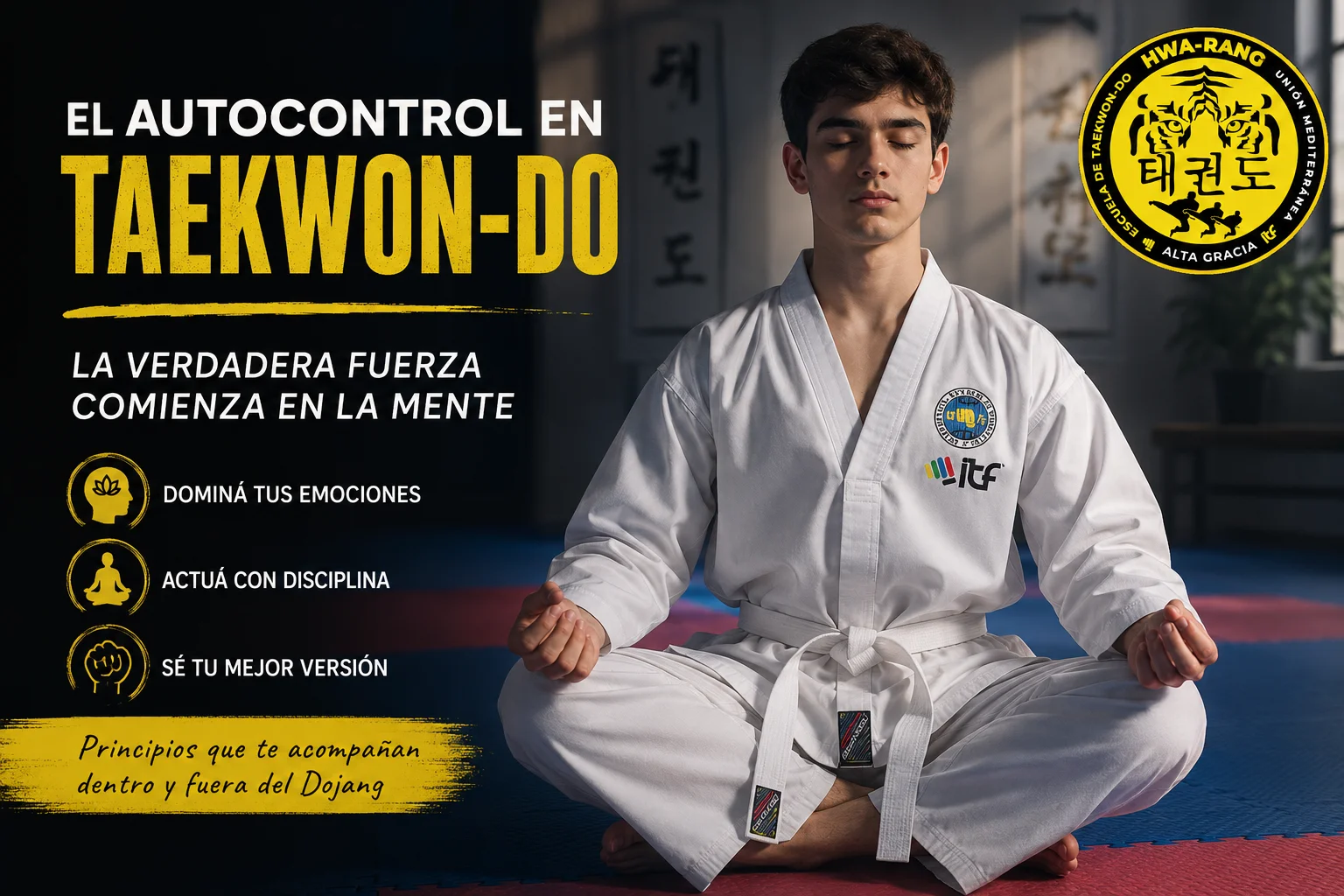 El Autocontrol en Taekwon-Do: La verdadera fuerza comienza en la mente