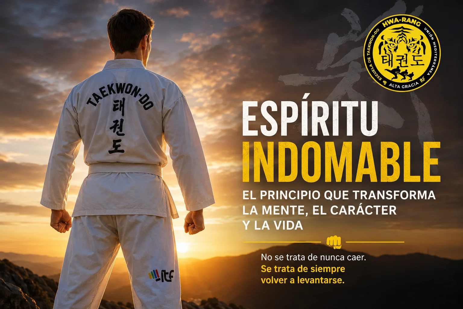 Espíritu Indomable en Taekwon-Do: el poder de levantarse una y otra vez