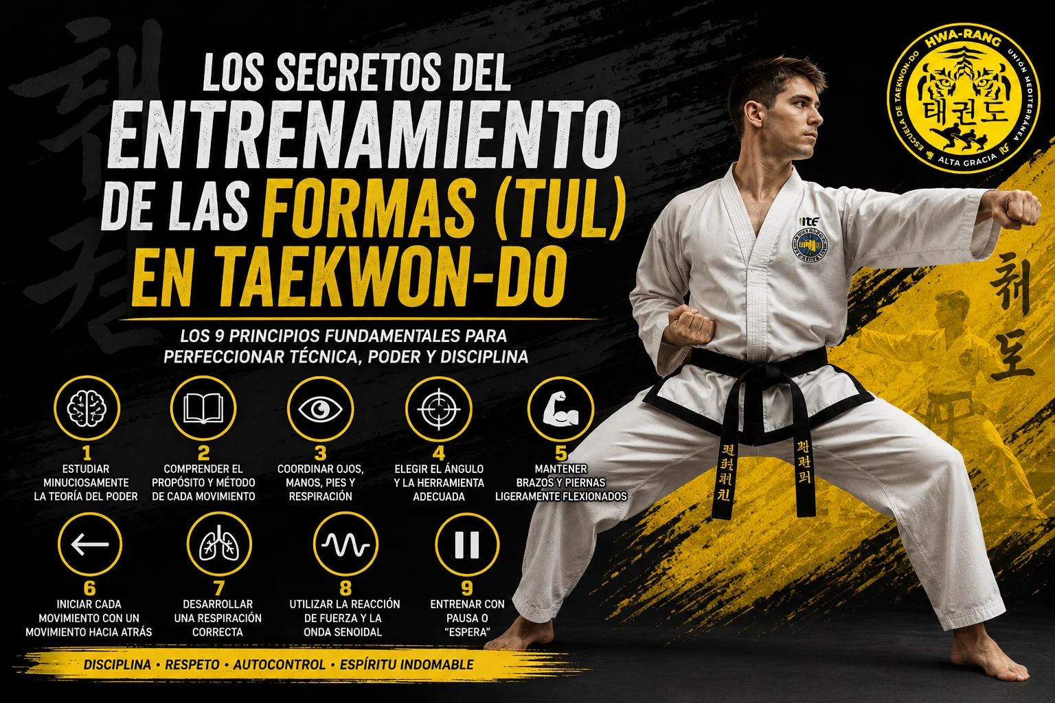 Los secretos del entrenamiento de las formas (Tul) en Taekwon-Do: la guía completa para perfeccionar técnica, poder y disciplina